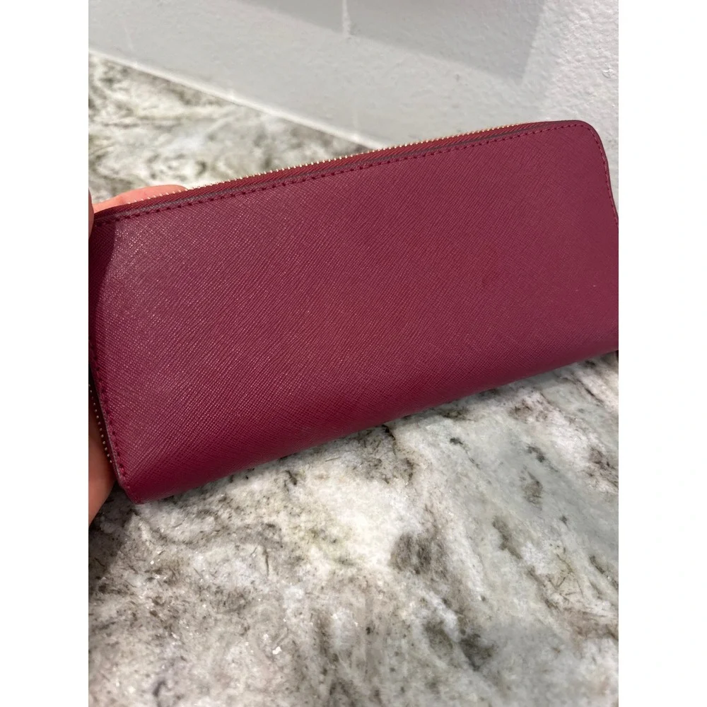 Saffiano leather MICHAEL Michael Kors Jet Set Travel Continental Wallet